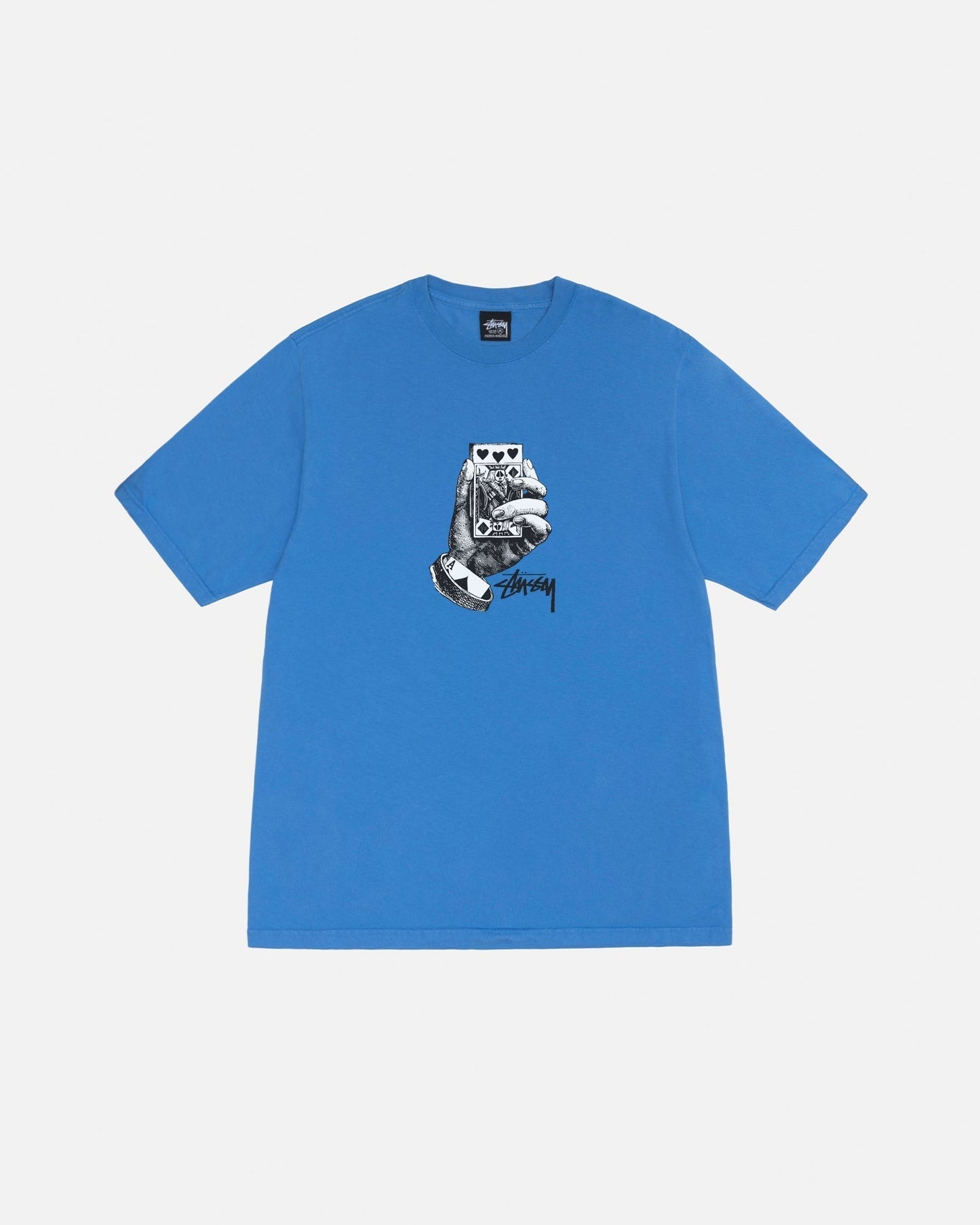 ALL BETS OFF BLUE TEE PIGMENT DYED – Blue